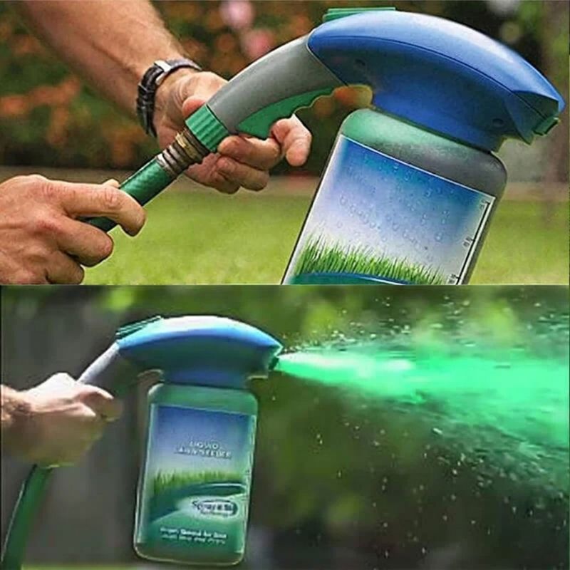Liquid Seeding Grass Lawn Green Spray System