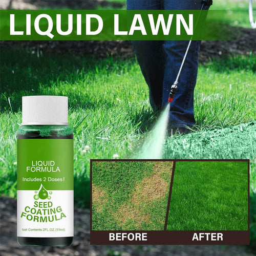 Liquid Seeding Grass Lawn Green Spray System