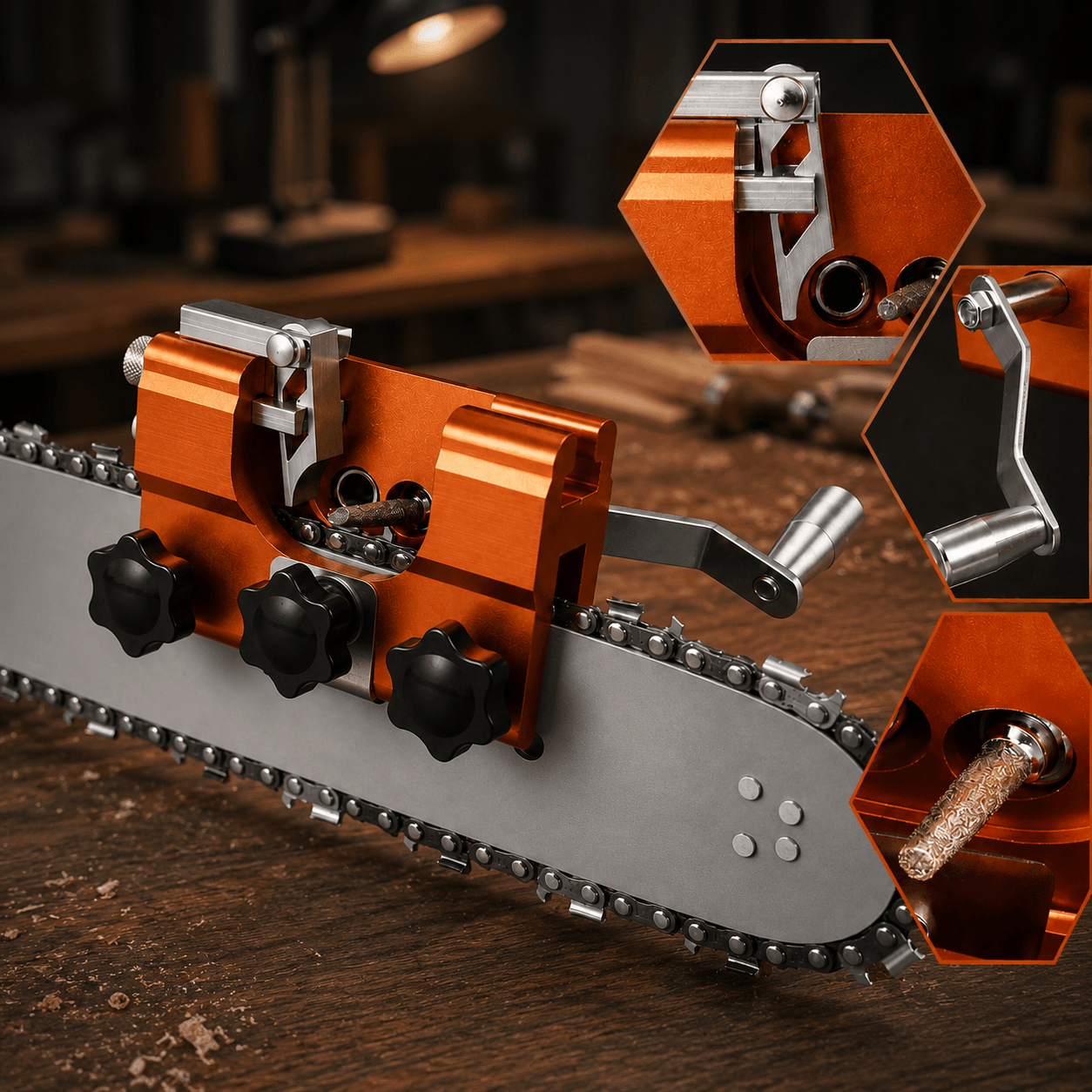 VikTools Chainsaw Sharpener