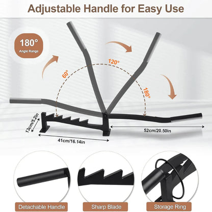Wall Mounted Firewood Kindling Splitter
