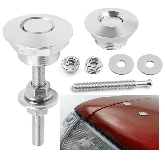 4-Pack Universal Aluminum Quick-Release Lock Latches
