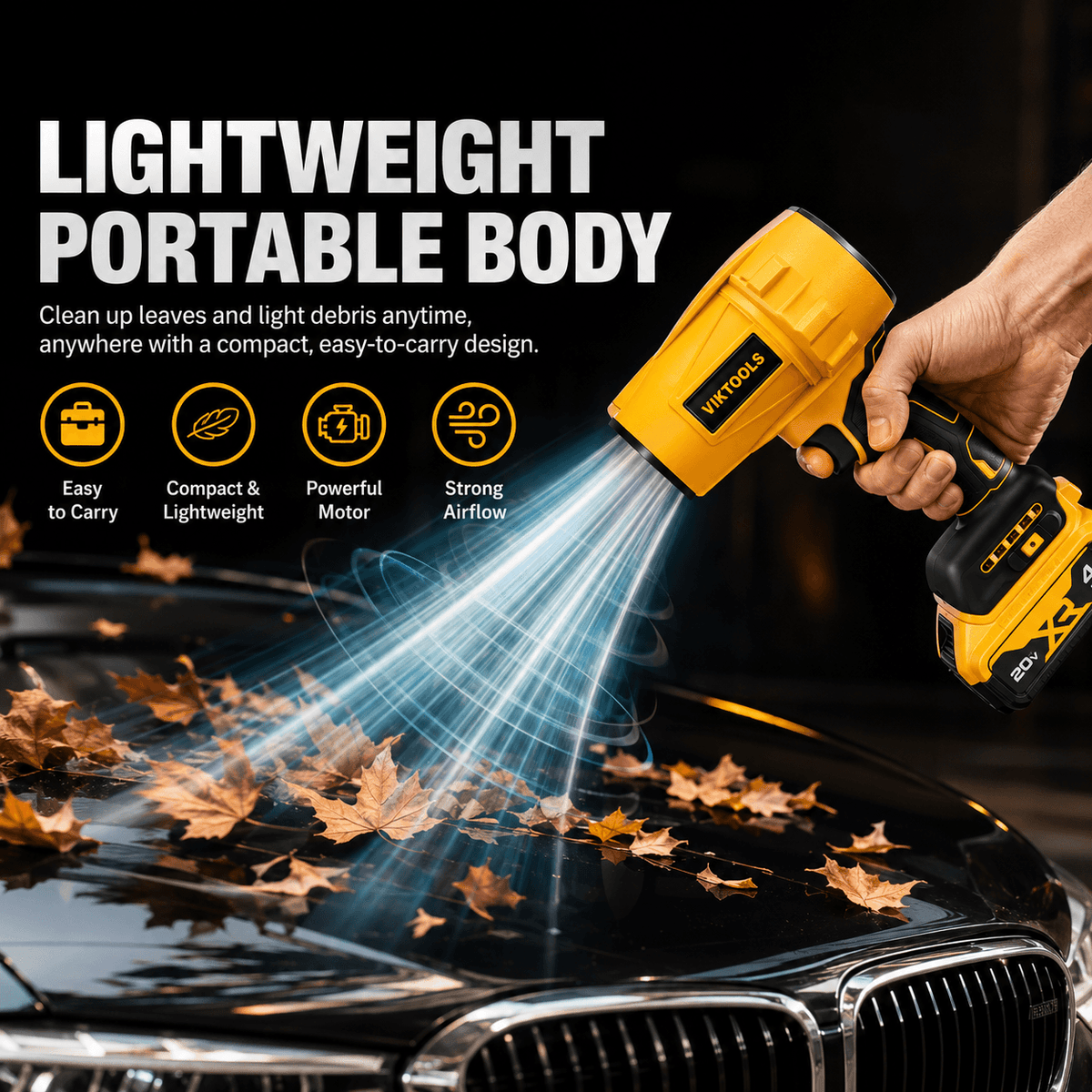 VIKTOOLS AirBlast Pro Cordless Blower